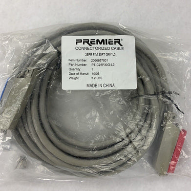 Premier PT-C25P30G-L3 25pr F/M 30FT