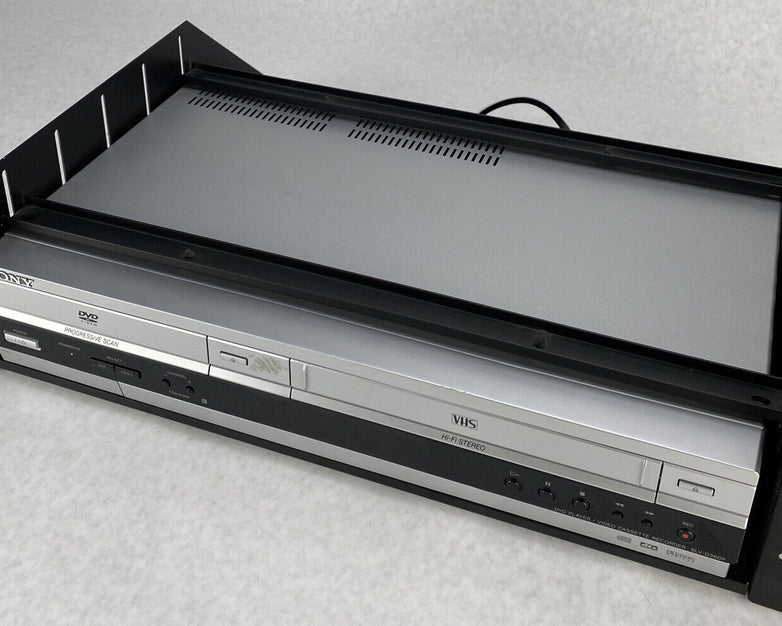 Sony SLV-D360P DVD VCR VHS Combo Player Recorder Silver WORKS but NO REMOTE