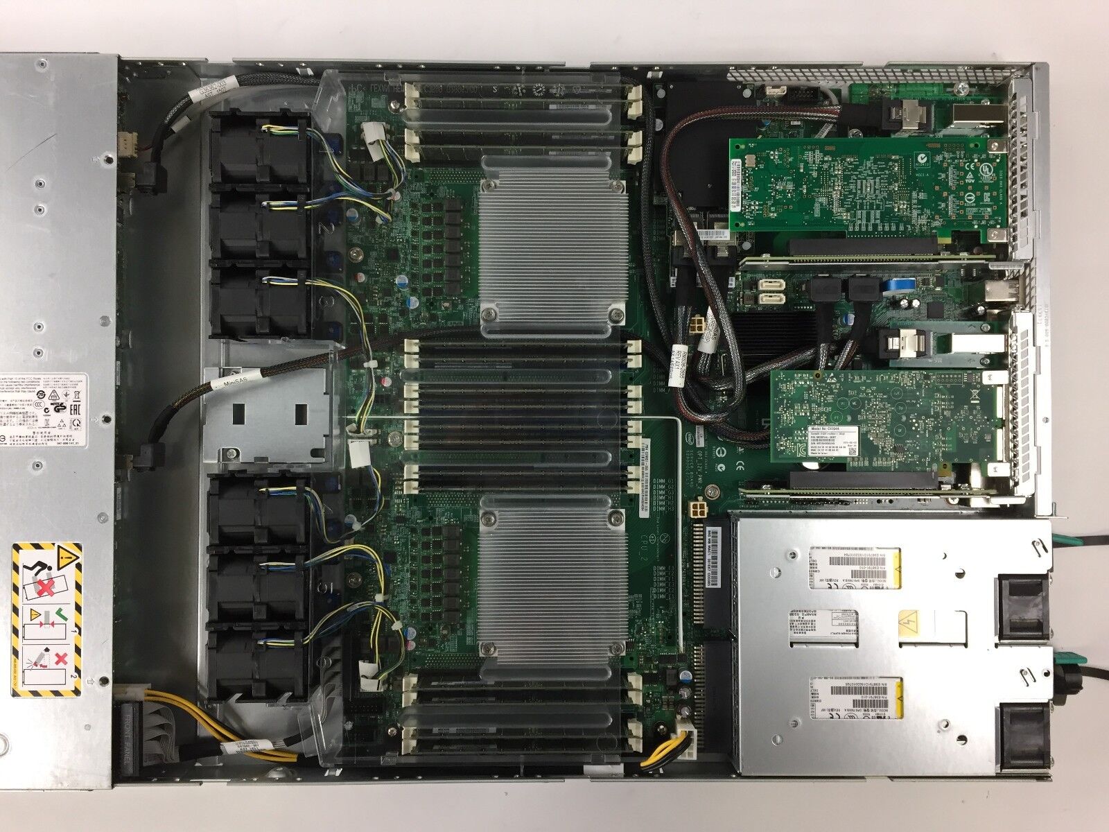 EMC KYBFP 100-127/200 2x E5-2658 2.1GHz 256GB RAM RKSAS8 Raid No Rails