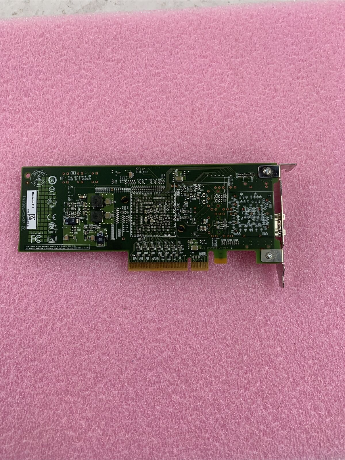 DELL K54X2 BROCADE 815 8GB SINGLE PORT PCI-E FIBRE CHANNEL HOST BUS ADAPTER