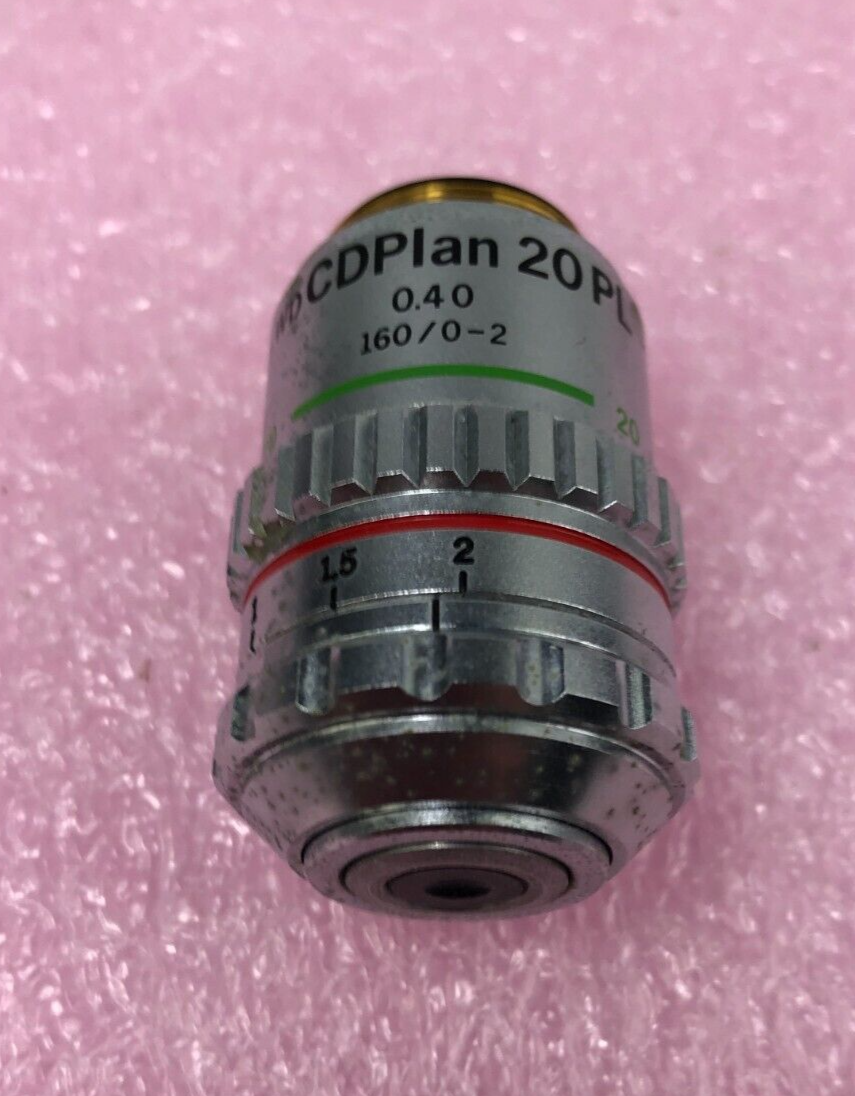 Olympus LWD CDPLAN 20PL .40 160/0-2 WD Microscope Lens Objective
