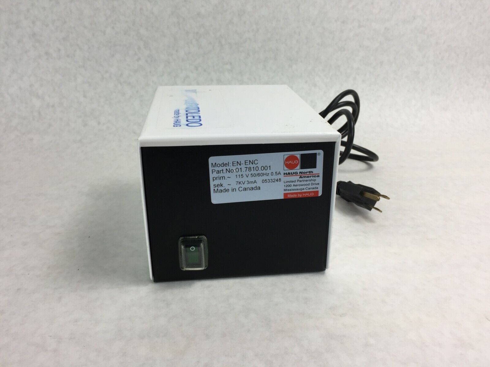 Haug Mettler Toledo EN-ENC  01.7810.001 Power Supply