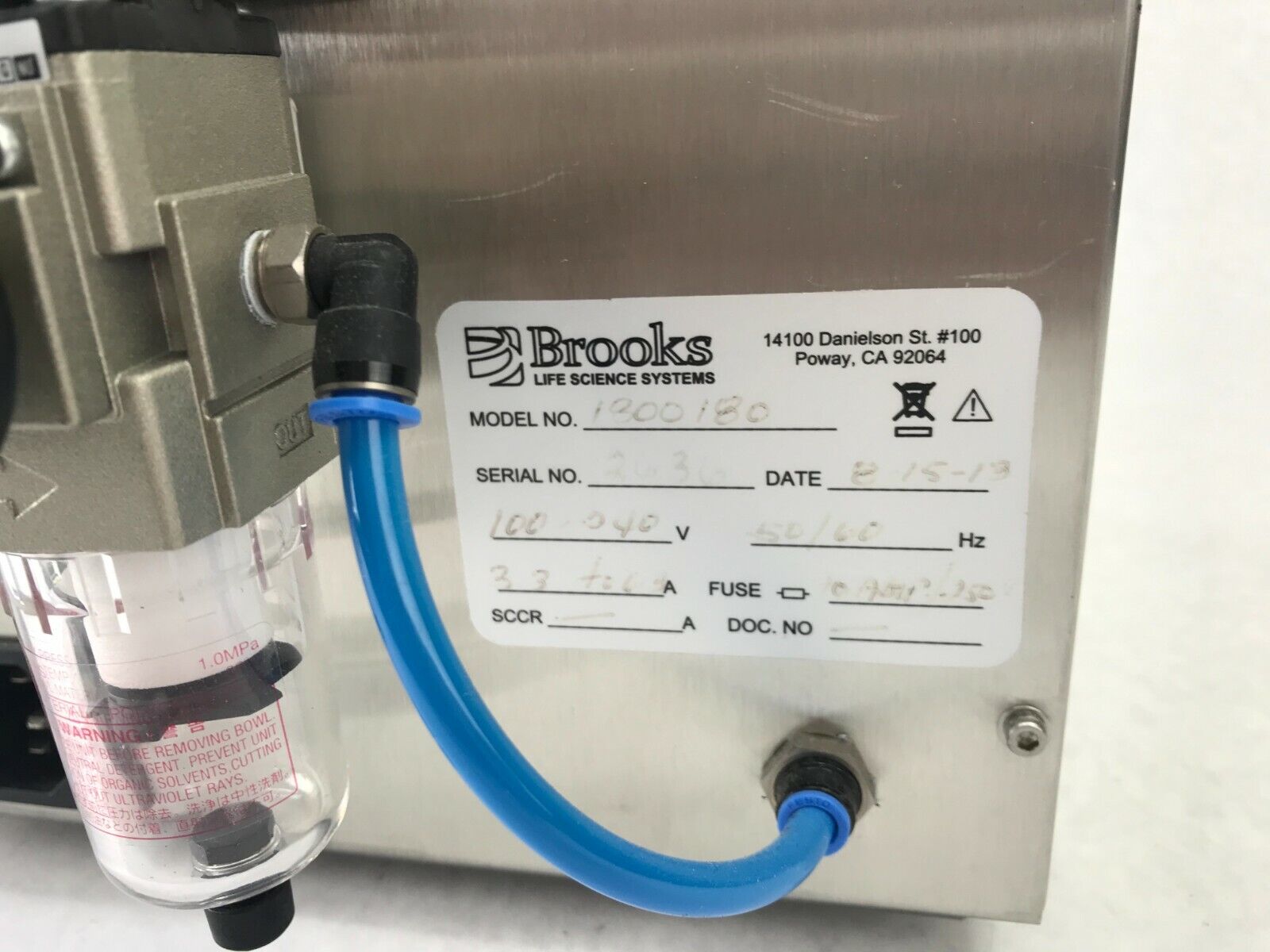Remp Easy Sealer EasySealer Tecan Brooks Science Systems