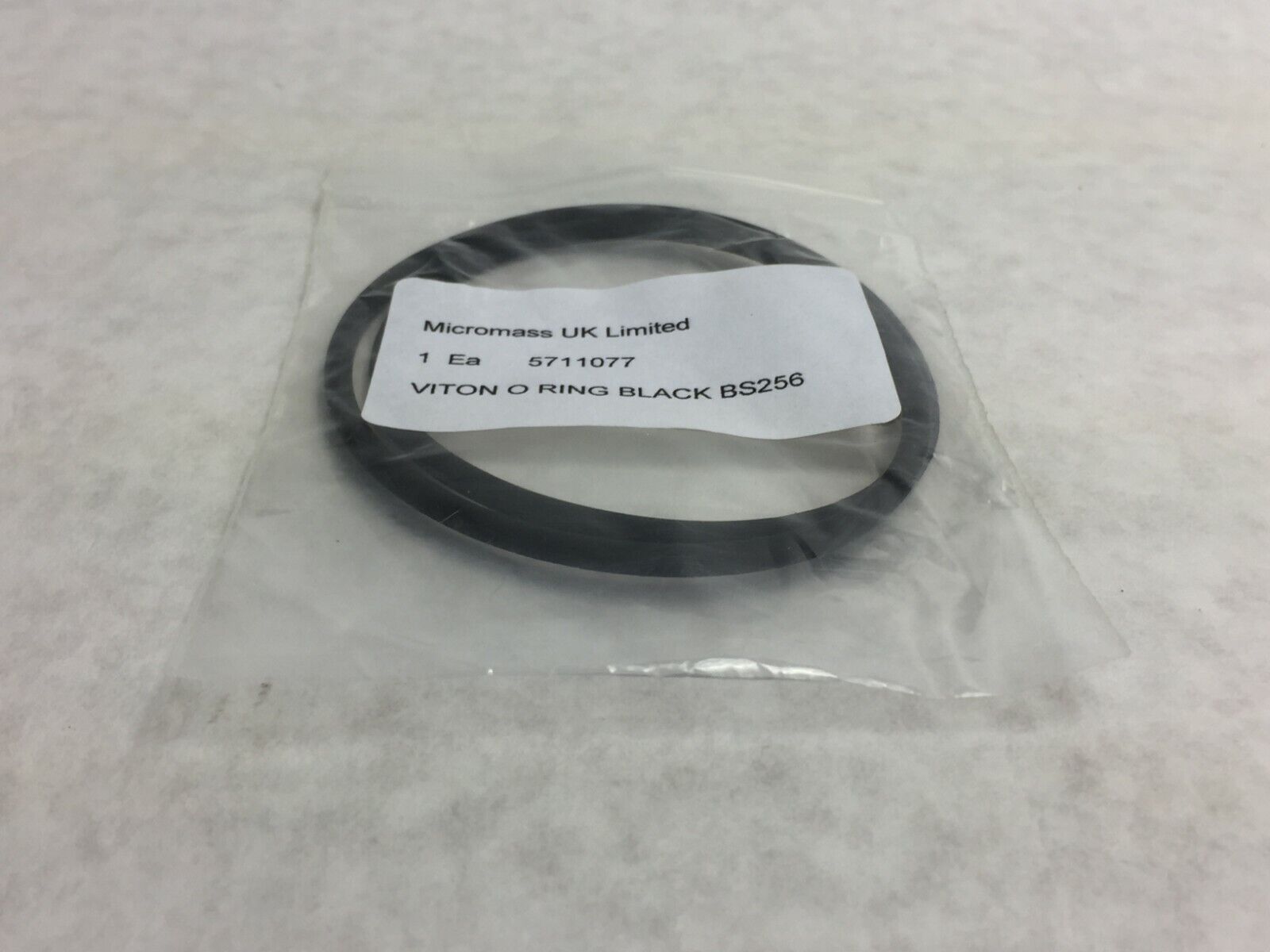 Waters Micromass Viton O Ring Black  BS256  5711077  NOS