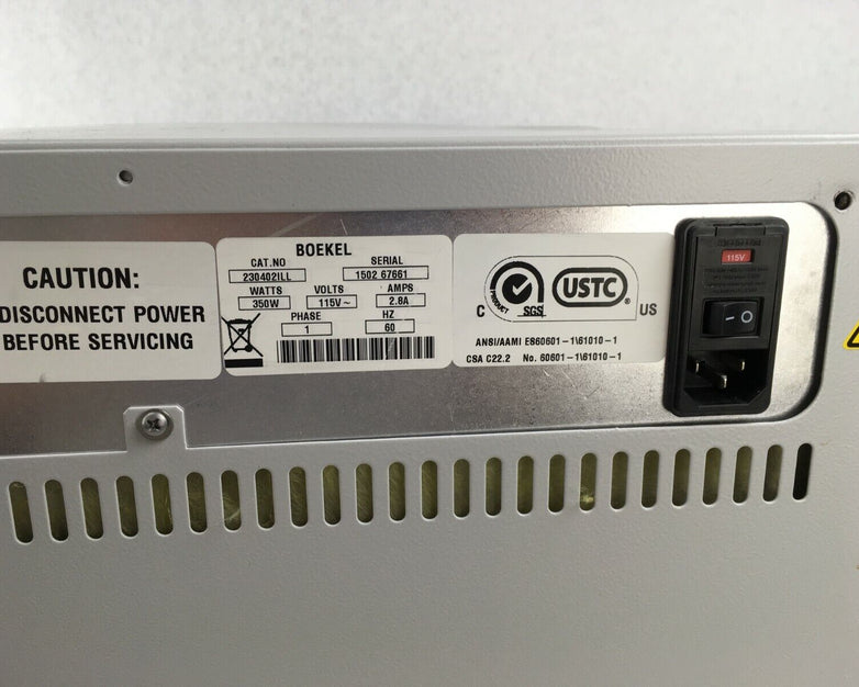 Boekel Illumina 5521 230402ILL Lab Hynridization Oven 100C 350W Parts or Repair