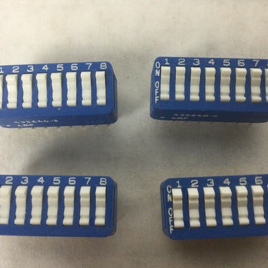 AMP 435640-5 Rocker Switch, Lot of 4, NEW