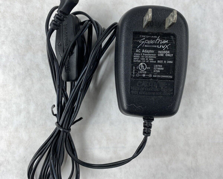 Spectrum UVx FD-120-050035U AC Adapter Power Supply PSU Cord Cable Charger