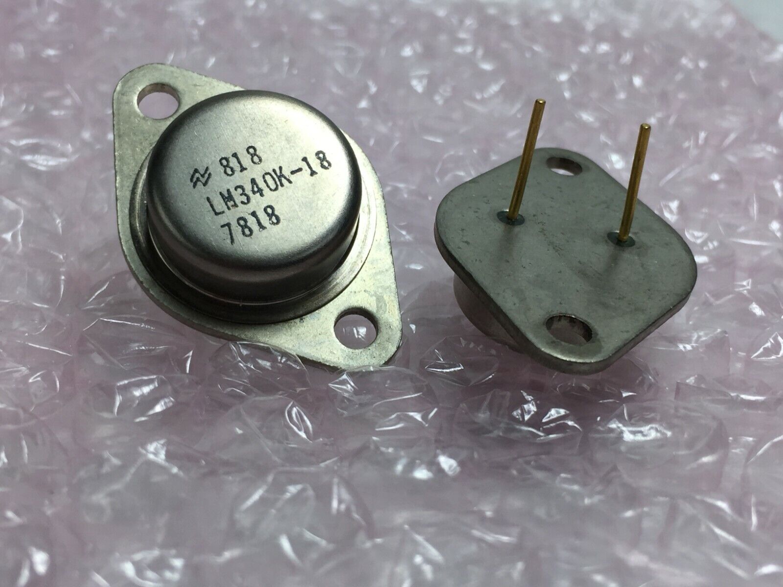 NOS  National LM340K-18 Regulator  Lot of 2