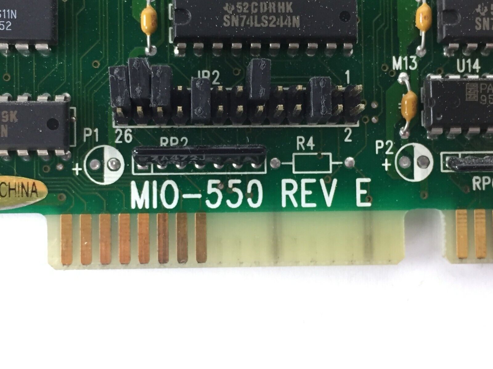 StarTech MIO-550 Rev E 16-Bit ISA Card ST16C552CJ