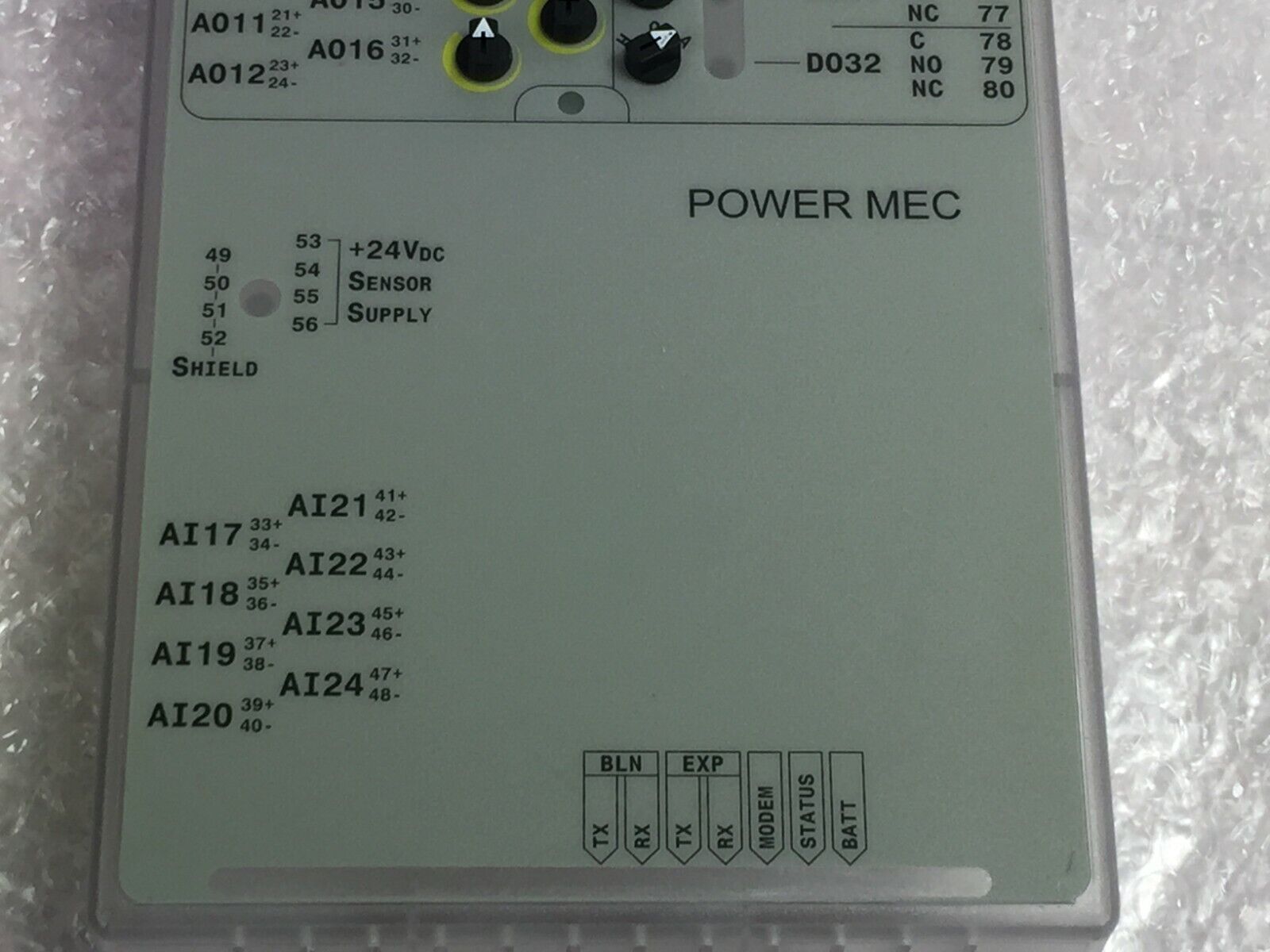 SIEMENS APOGEE Automation Power Mec   Front Cover ONLY