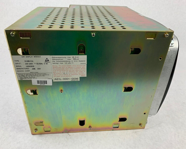 CRT 14" Display Module Model: D14CM-01A SN: 10604383G