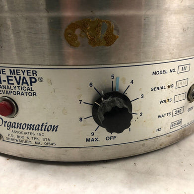 The Meyer N-Evap Analytical Evaporator Model 111