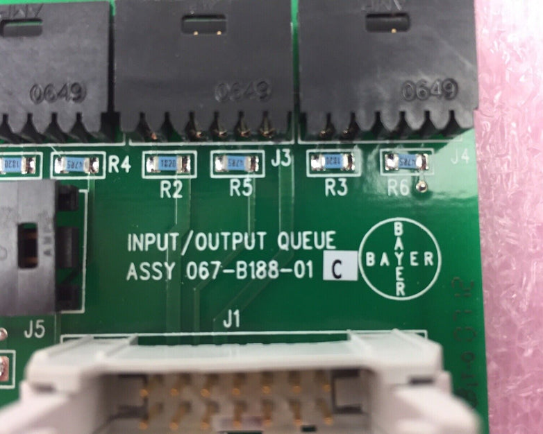 Bayer Input Output Queue Assy - Board 067-B188-01C - 067-0941-01