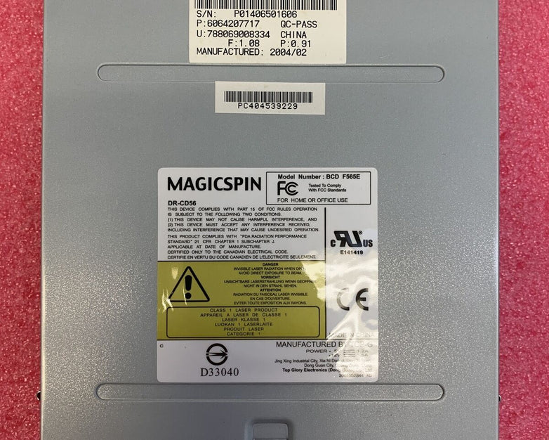 Magicspin DR-CD56 BCD F656E Optipcal Drive