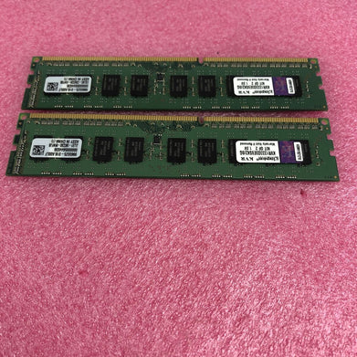 Kingston 8GB DDR3 1333MHz PC3-10600 240-Pin DIMM non-ECC kit of 2