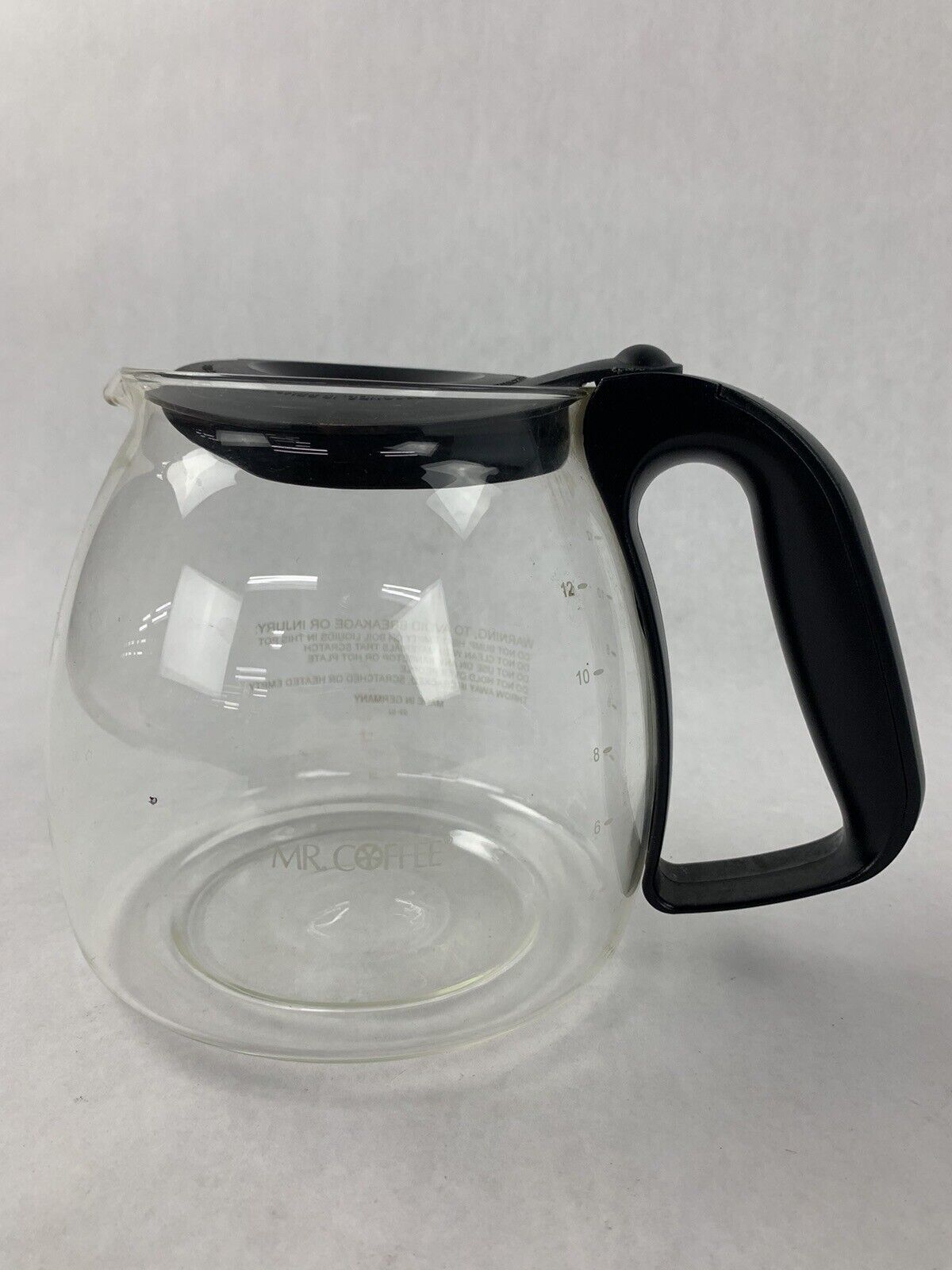 Replacement Coffee Carafe for Black and Decker 12-CUP Coffee Maker, Black  Handle