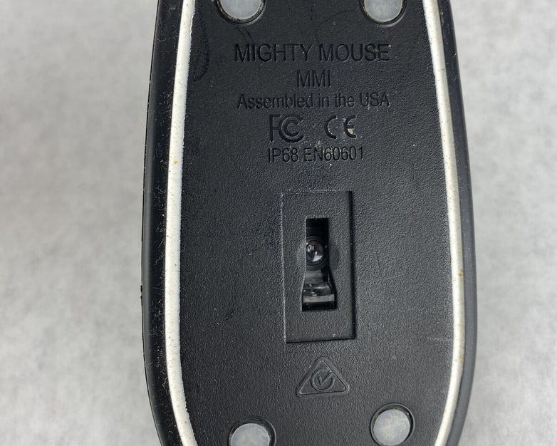 Man & Machine MMI Mighty Mouse Waterproof USAmade Medical Grade USB Mouse Blac