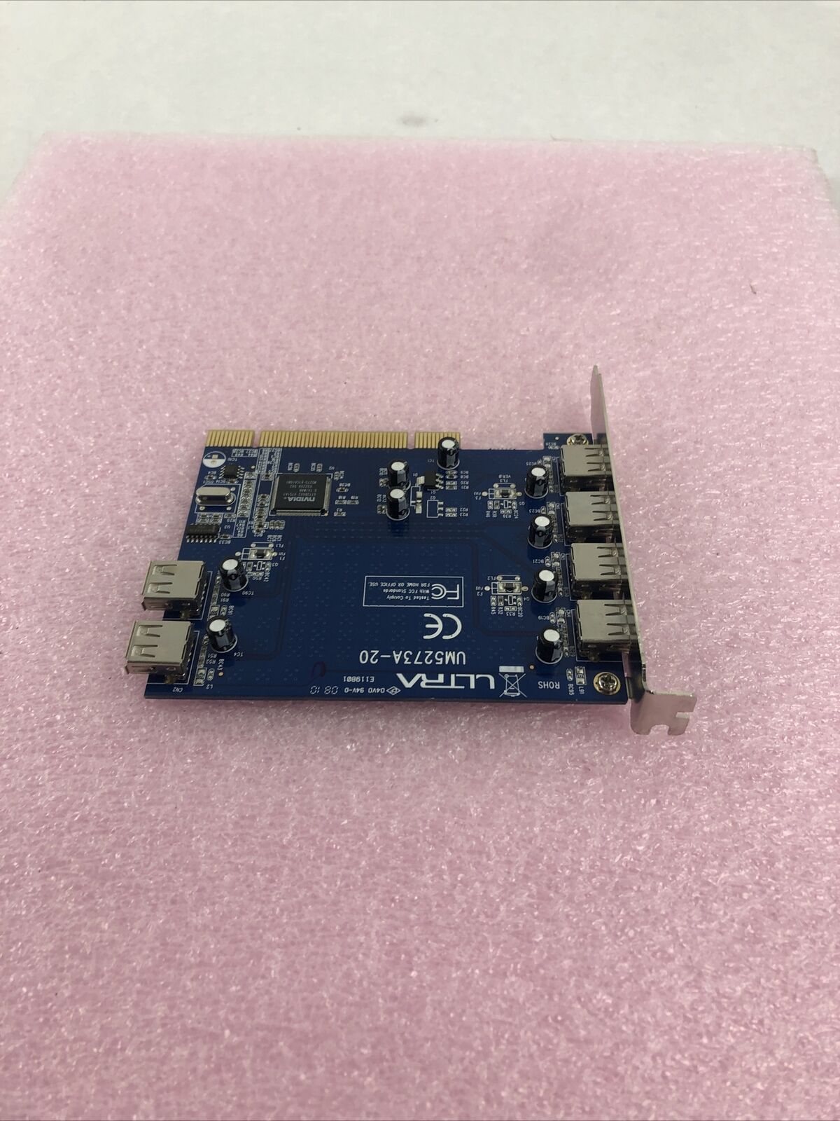 Ultra UM5273A-20 6x USB PCI Card