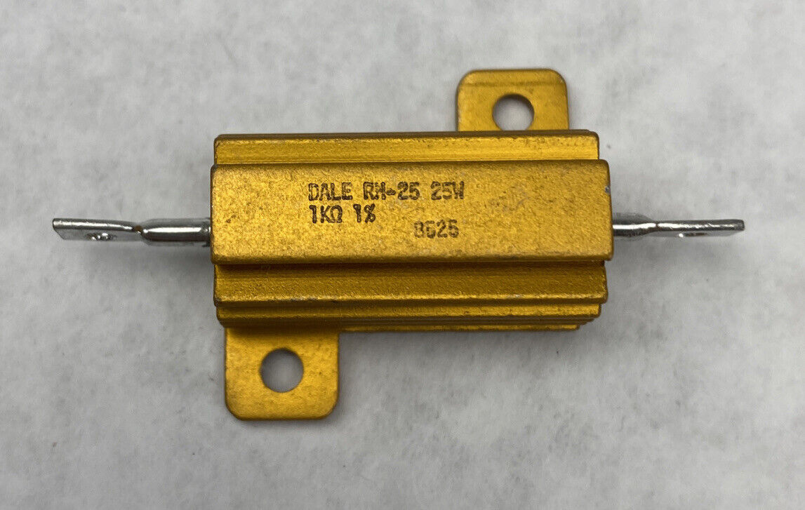 Dale Resistor RH-25 25W 1K Ohms 1 % 8525 NOS