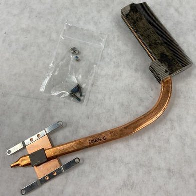 Sony PCG-7141L Vaio Laptop CPU Heat Sink 023-0001-9140-A 20080823DF6 with Screws