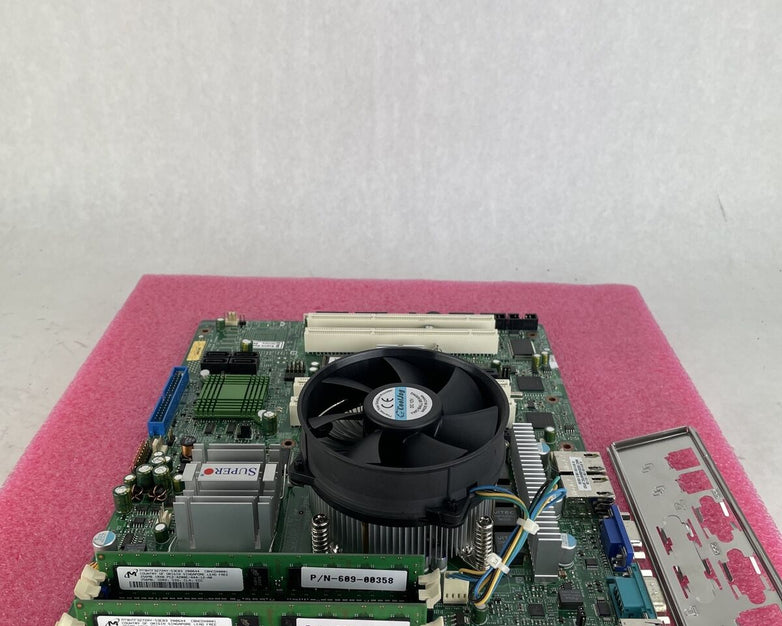 SuperMicro PDSME Motherboard Intel Pentium 4 3.4GHz 512MB RAM w/Shield