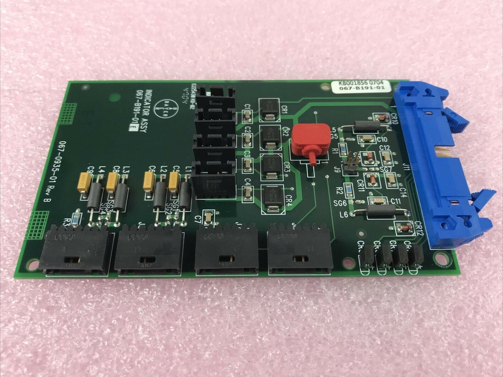 Siemens Bayer 067-B191-01D Indicator ASSY Board 067-0936-01B