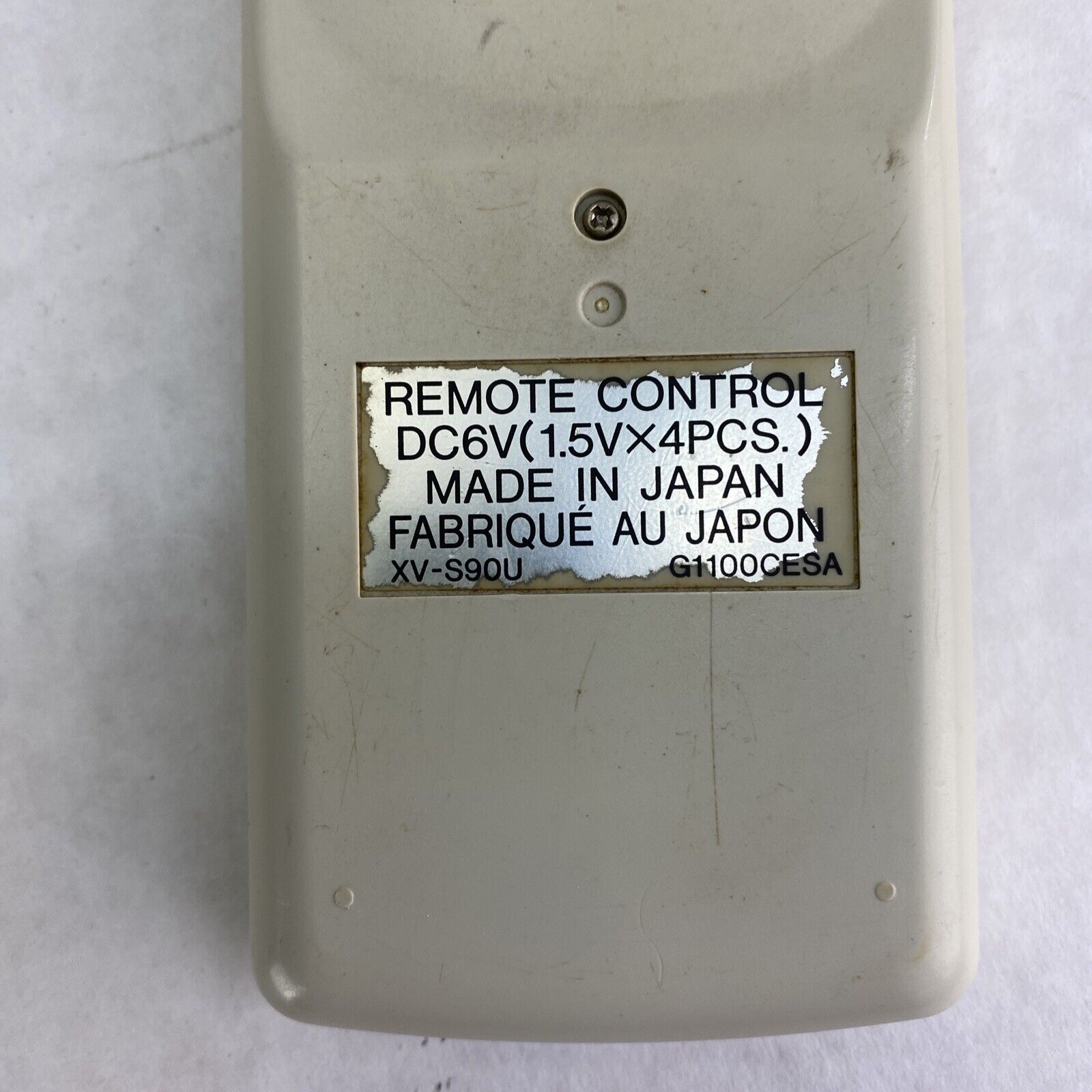 Sharp XV-S90U LCD Home Theater Projector GENUINE Remote Control