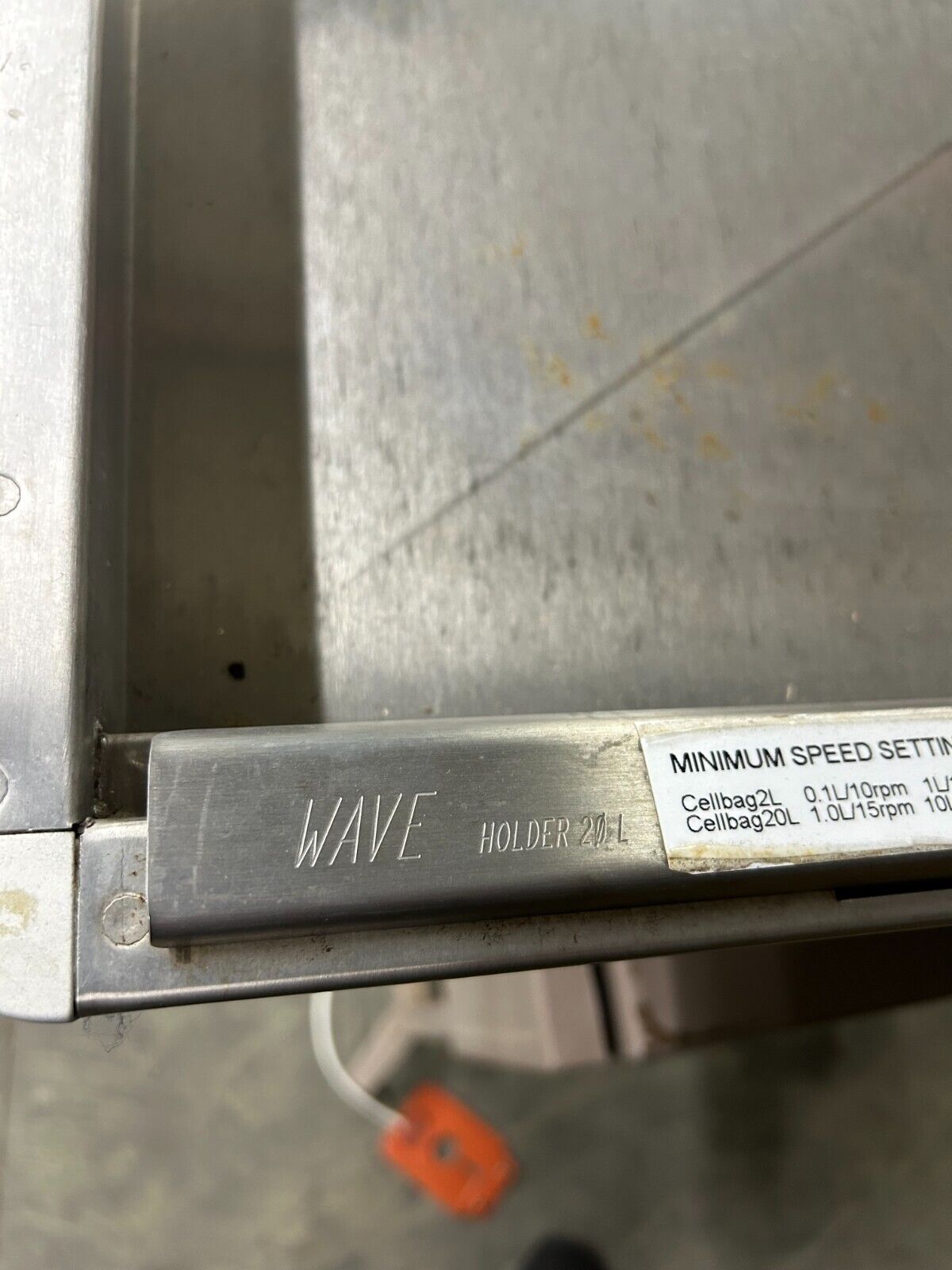 Wave Bioreactor 20/50EH GE Healthcare w/ 20L Holder and Heat Pad