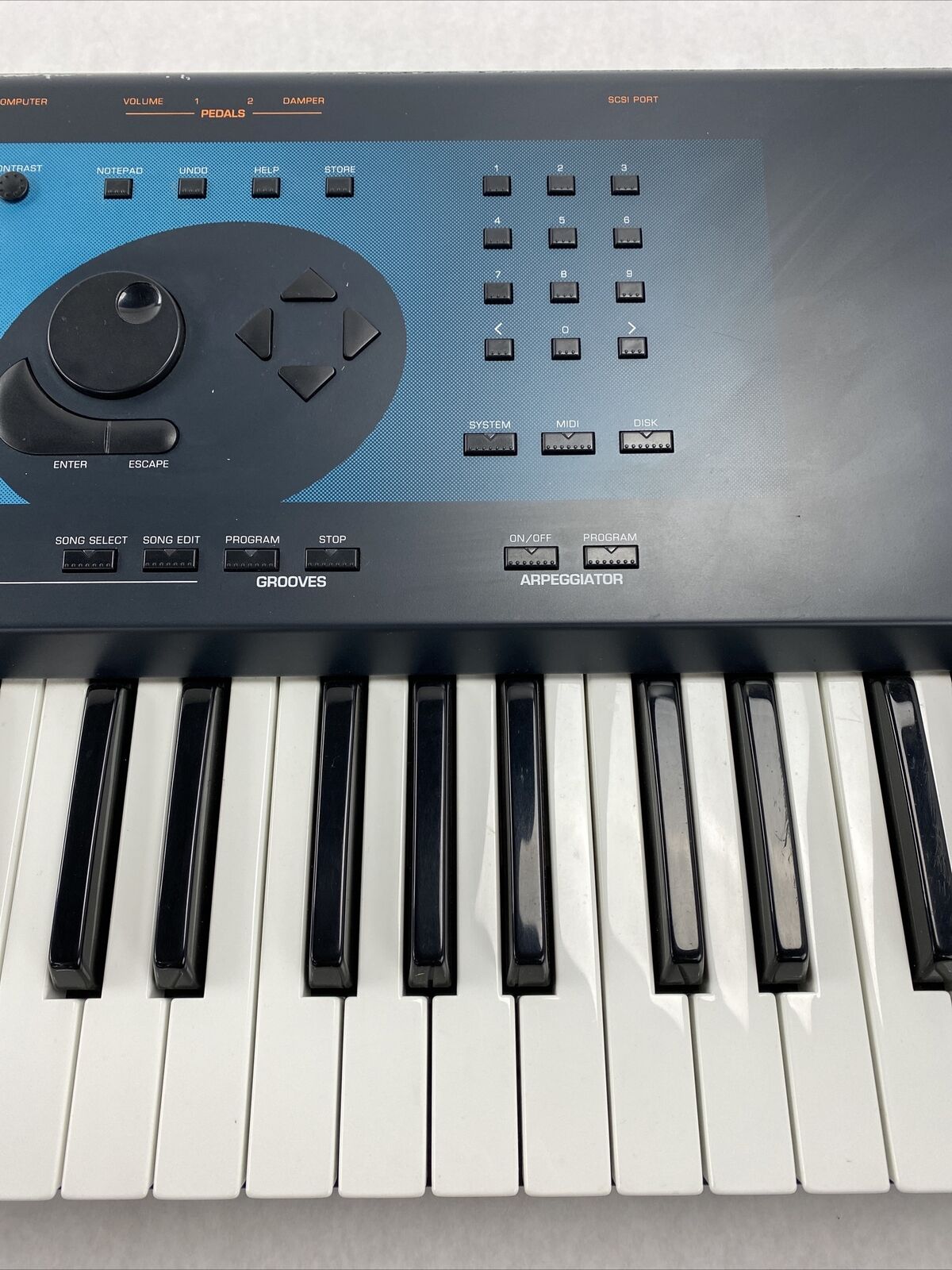 General Music Equinox 995158 Synthesizer 76 key Piano Keyboard NO OS Grade C