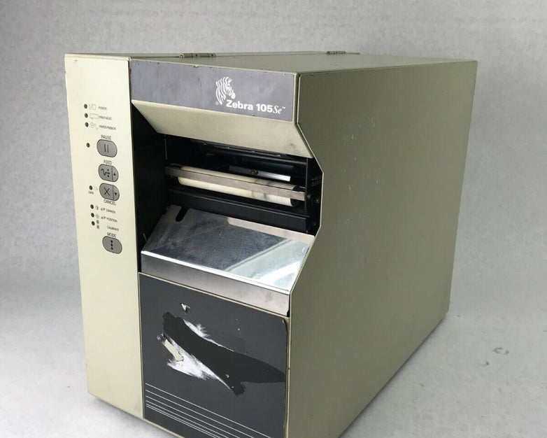 Zebra 105SE 105-511-00000 Thermal Transfer Label Printer - Fading Printhead