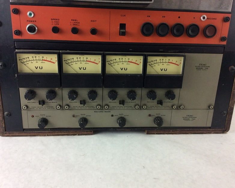 Tascam Model Series 70 4 Channel Reel to Reel Teac 702 703 - Tested