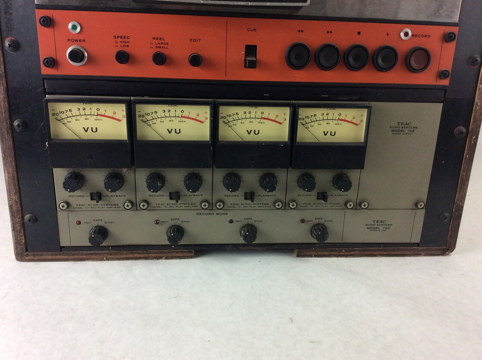 Tascam Model Series 70 4 Channel Reel to Reel Teac 702 703 - Tested