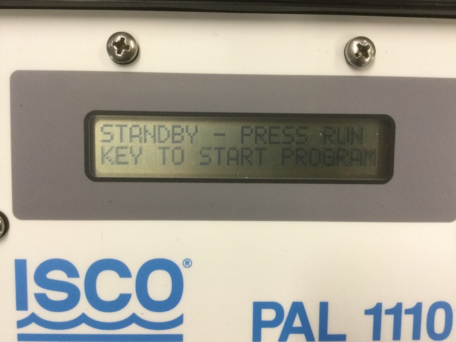 ISCO PAL 1110 Parameter Actuator/Logger, Powers On & Reset,
