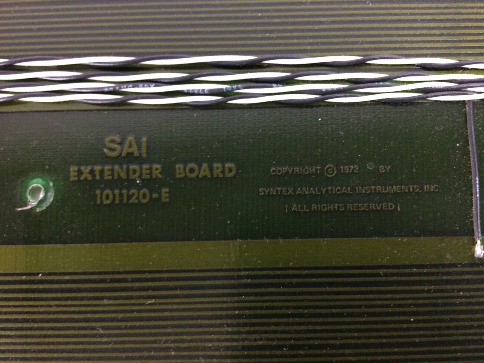 SAI Extender Board - 101157 Rev. C - 101120-E - Untested