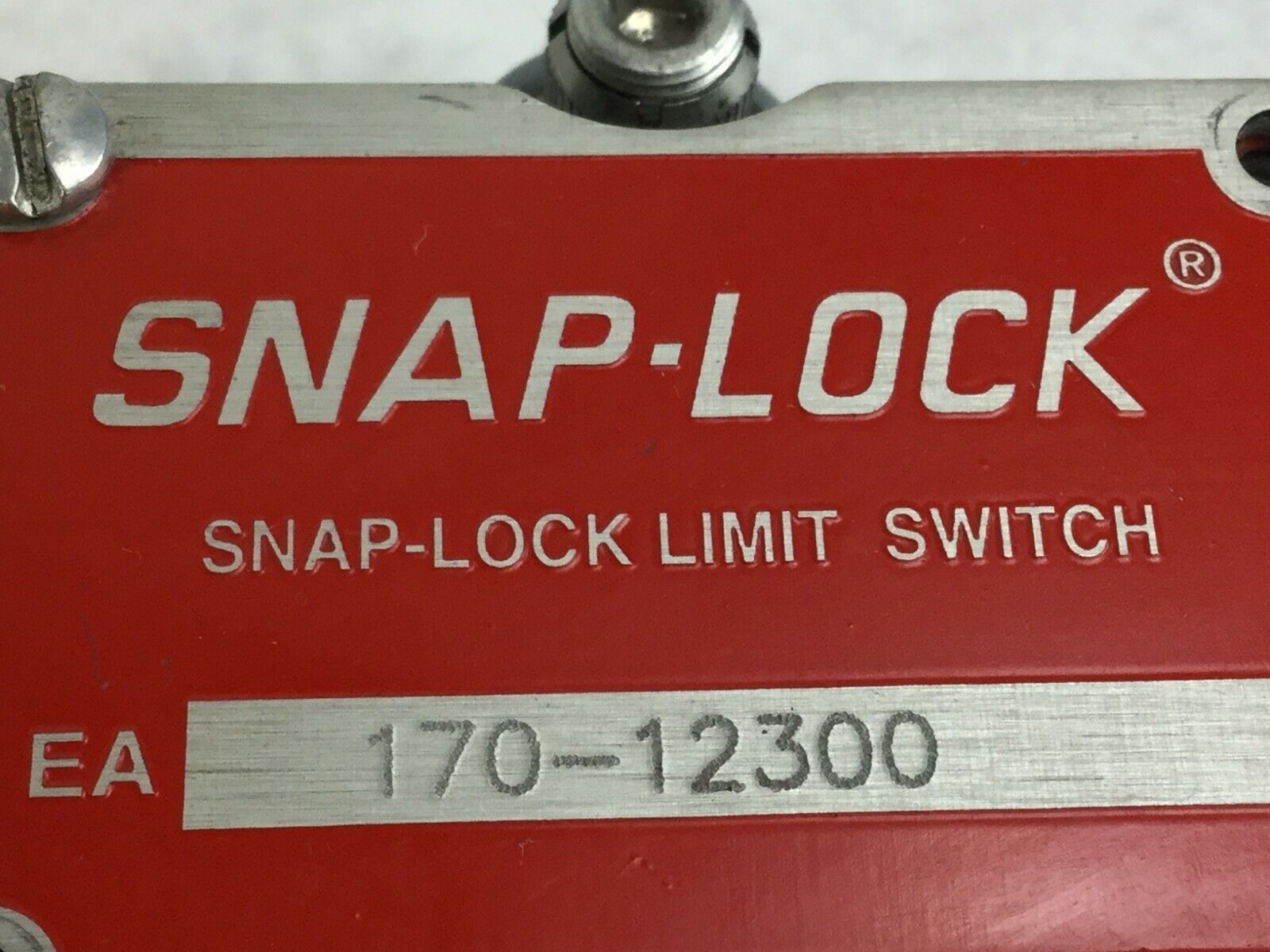 SNAP LOCK  EA 170-12300 Snap-Lock Limit Switch  Parts/Repair