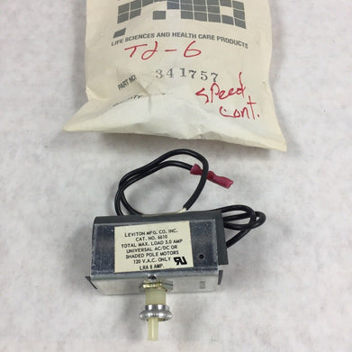 Beckman TJ-6 Centrifuge Speed Control AY 120 VAC 60 Hz 341757