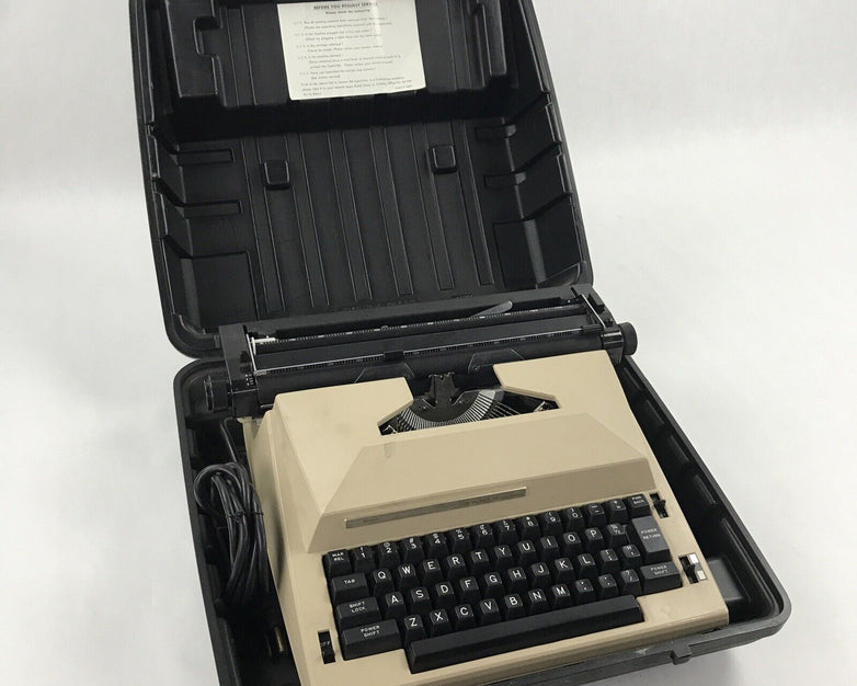 Sears Roebuck & Co Electric Typewriter Model 161 53772 Commuter