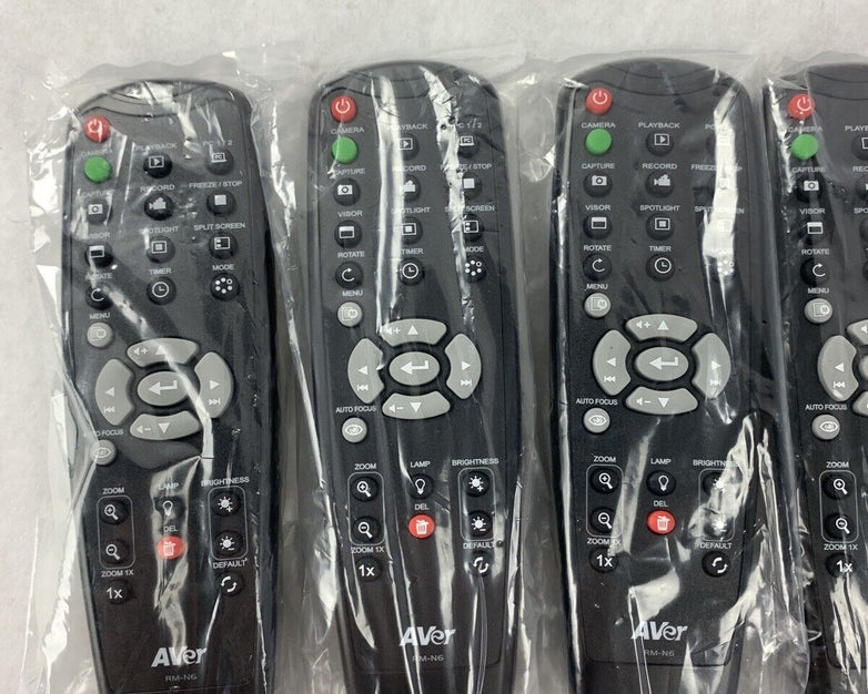 Lot of 5 New AVer RM-N6 for AVerVision M70 Remote Control