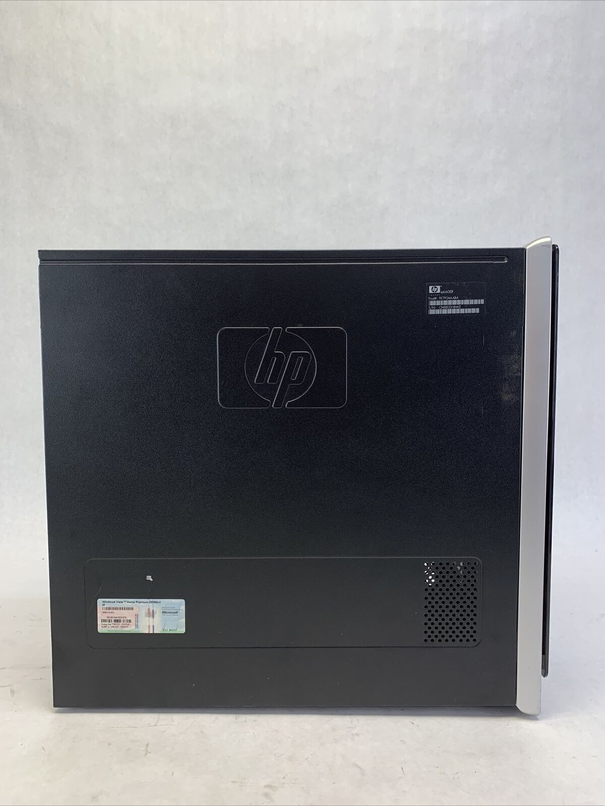 HP Pavilion a6600f MT Intel Pentium Dual E2200 2.2GHz 4GB RAM No HDD No OS