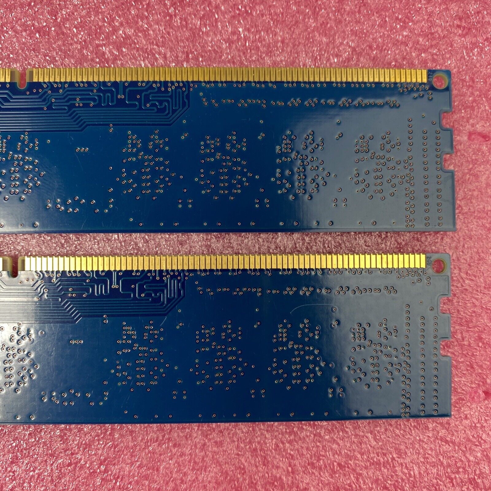 Lot of ( 2 ) 2GB ELPIDA EBJ20UF8BCF0-DJ-F PC3-10600 DDR3-1333 Desktop RAM Blue