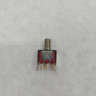 C&K Components 8121J83ZGE22 SPDT Push Button Switch 1A 120V No Button