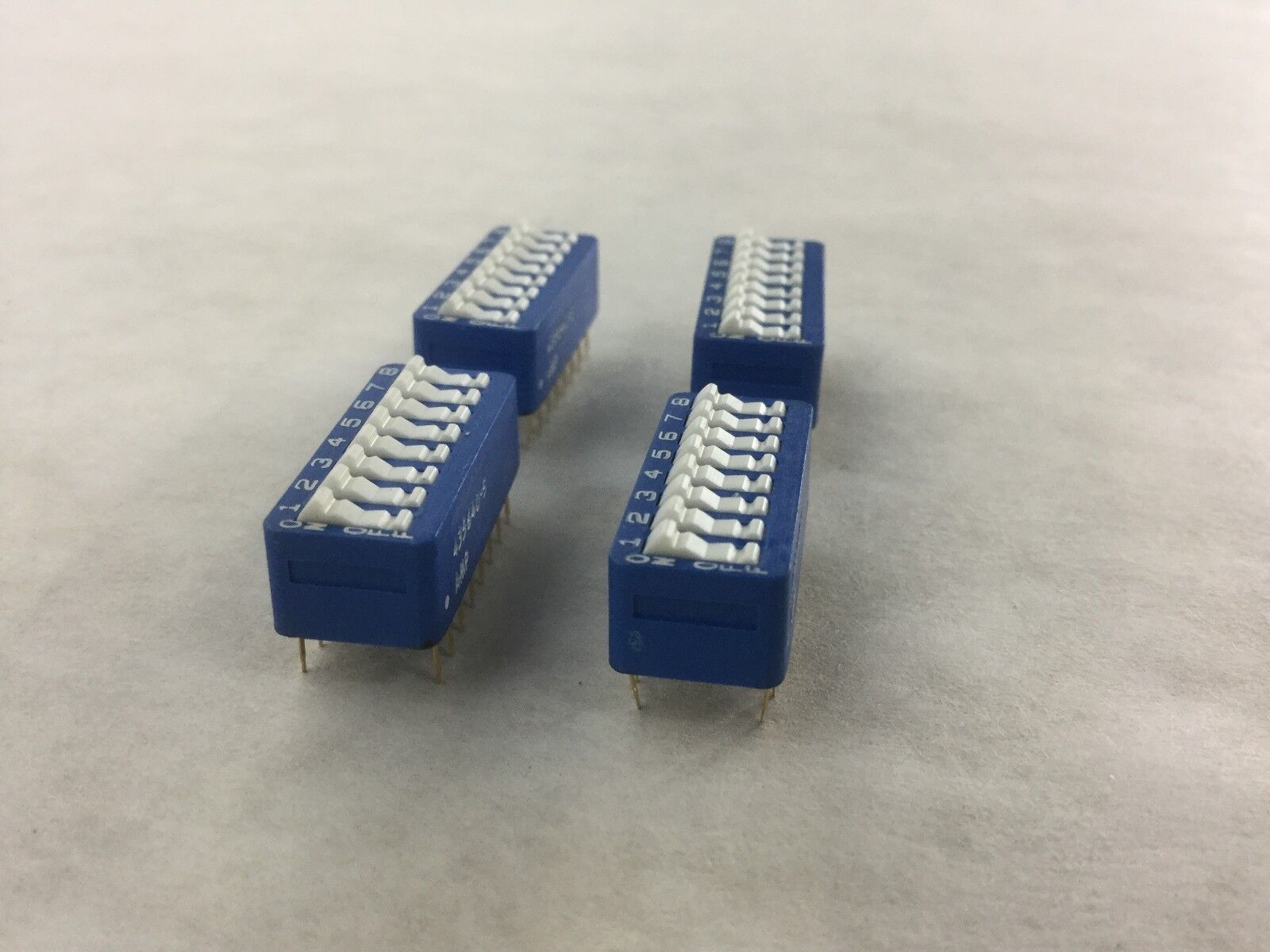 AMP 435640-5 Rocker Switch, Lot of 4, NEW