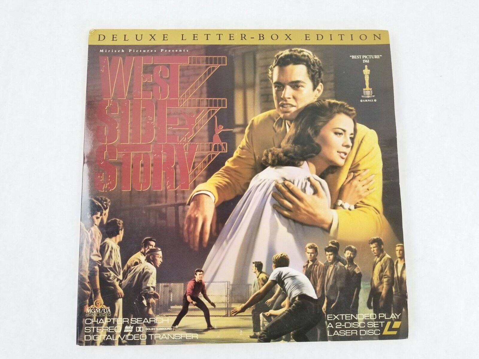 West Side Story Laserdisc Deluxe Letter Box Edition