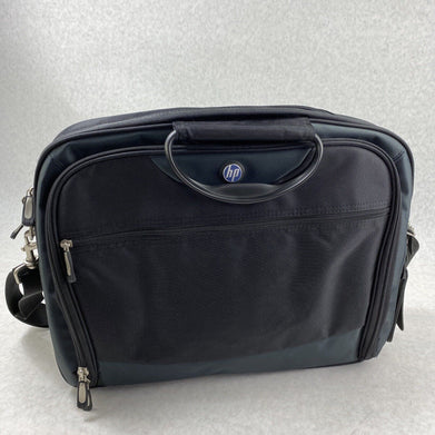 HP branded HP400-03 Top Load Laptop Shoulder Carry Case Satchel Pine Green