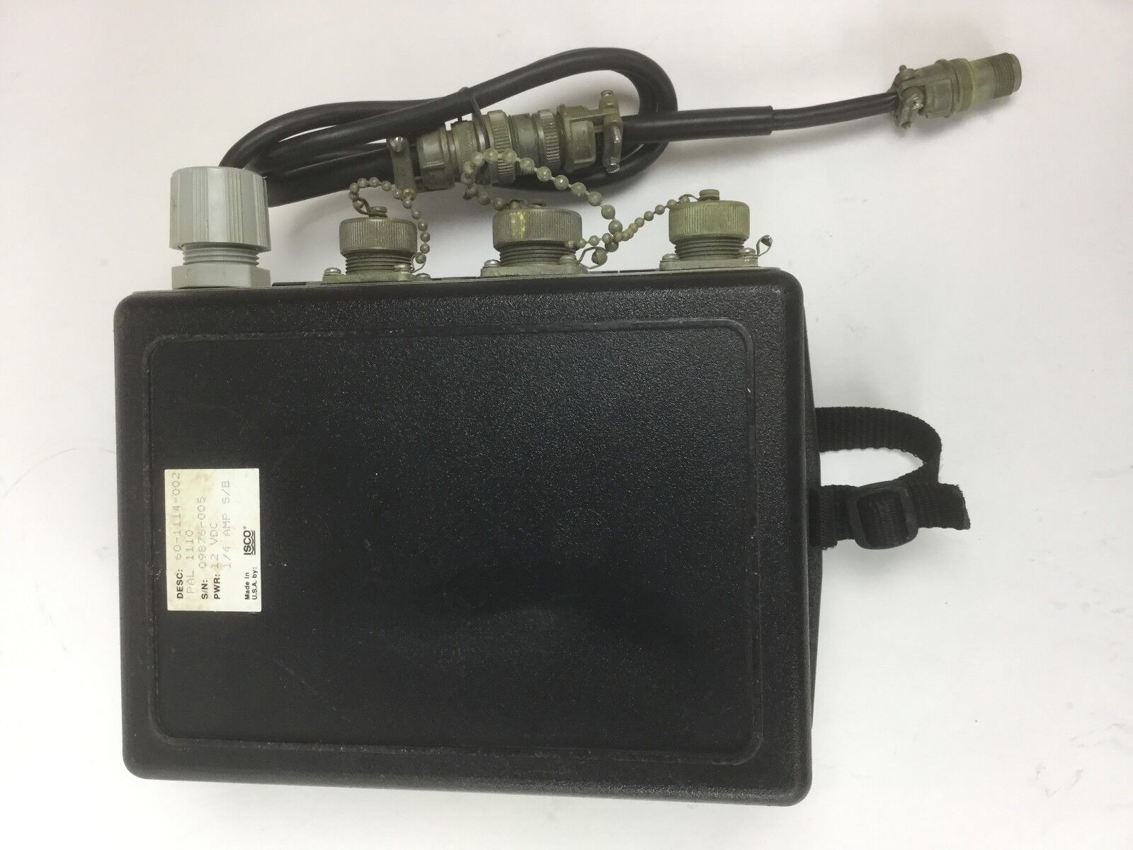 ISCO PAL 1110 Parameter Actuator/Logger, Powers On & Reset,