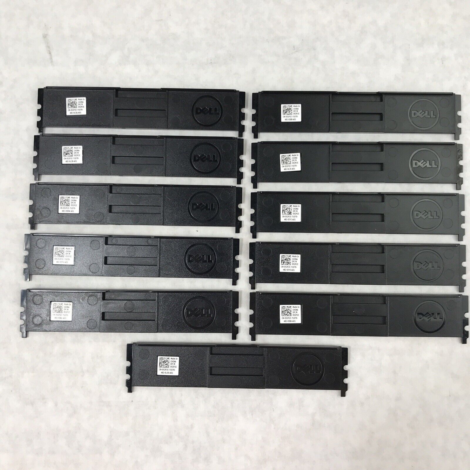 (Lot of 11) Dell 52P2C PowerEdge R-Series Blank DDR3 Filler Module