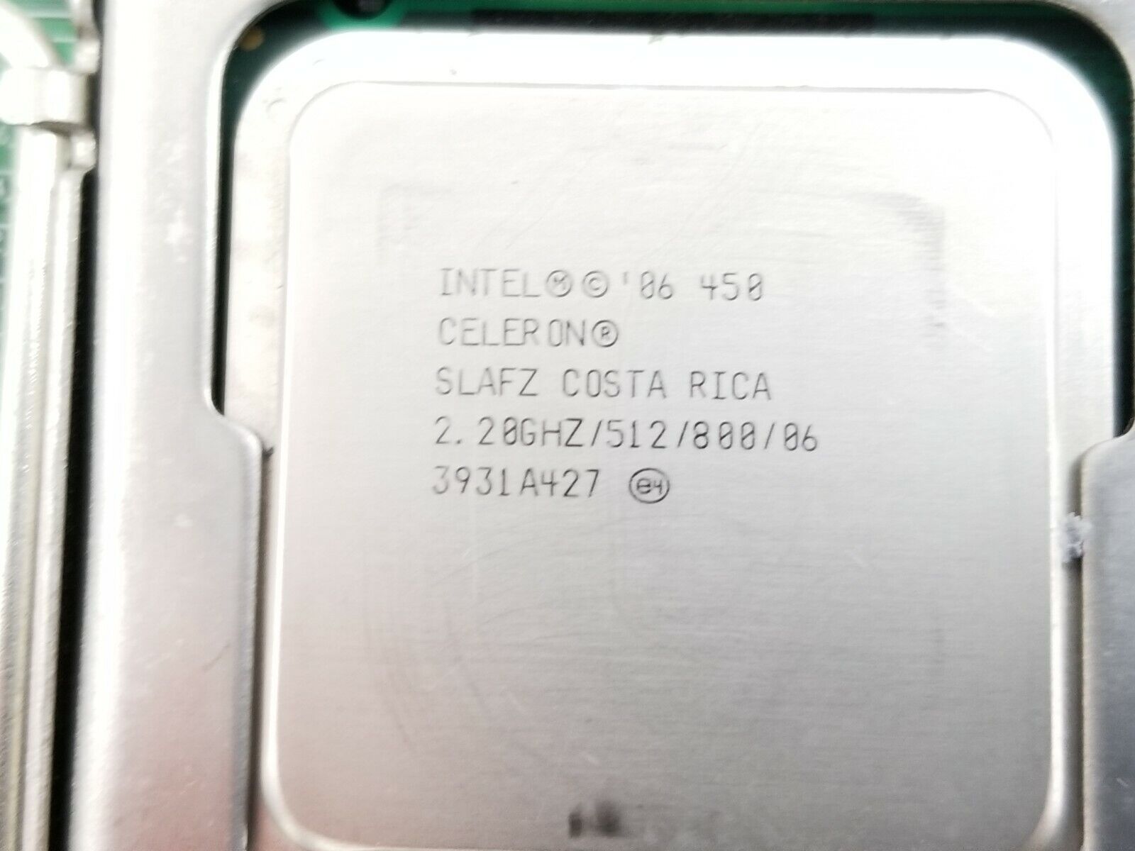 Dell T656F Motherboard Intel Celeron 450 2.2GHz 2GB RAM