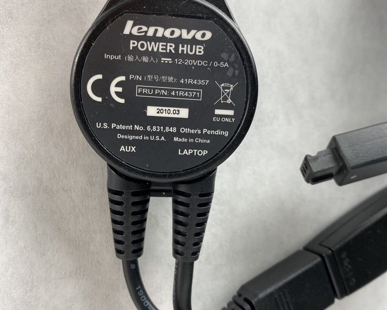 Lenovo Power Hub 41R4538 41R4536 41R4357 AC Auto Adapter