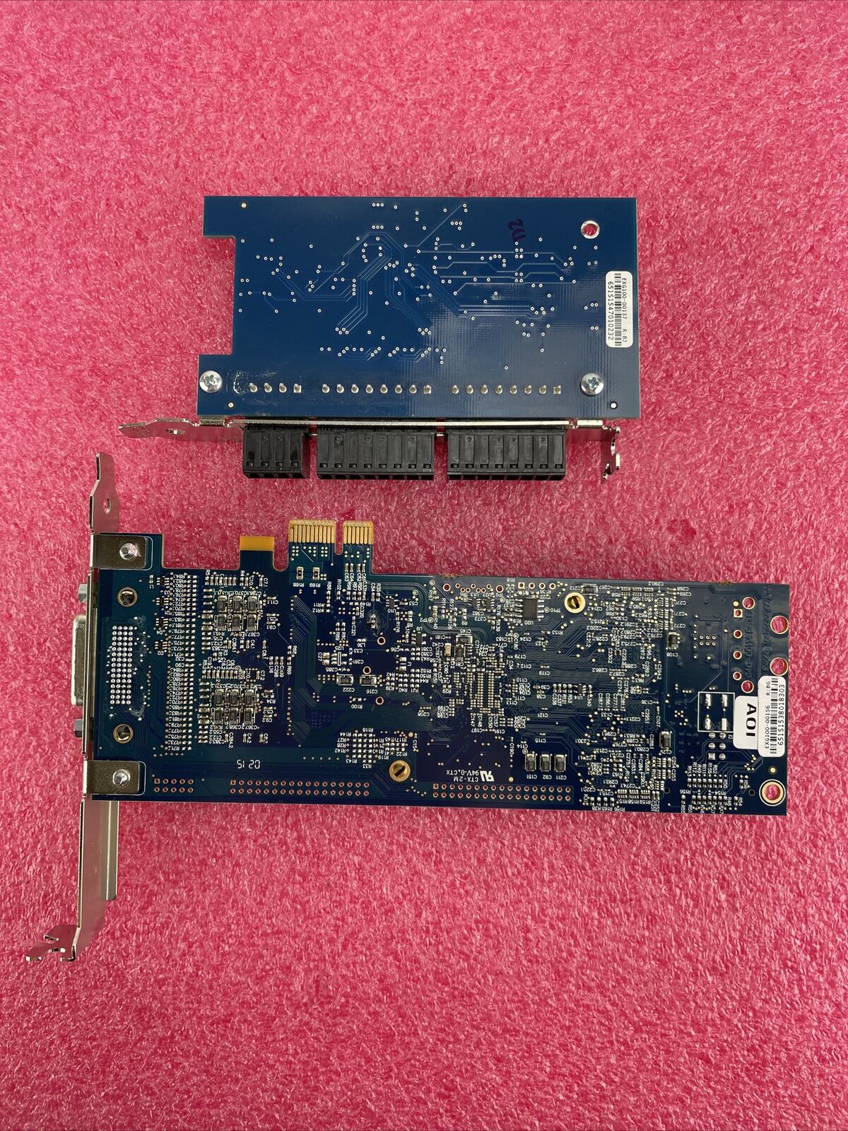 Exacq EXG100-00156 RB6 w/ExacQ 940-00120 EXG100-00137 Adapter Card