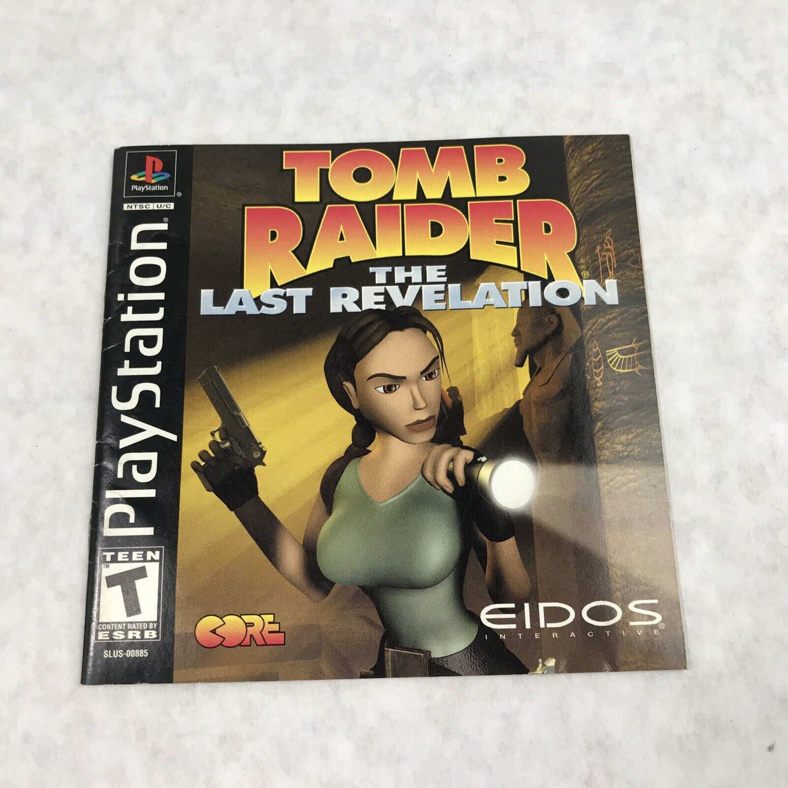 Tomb Raider: The Last Revelation PlayStation W/ Manual